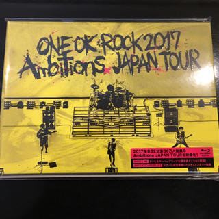 ワンオクロック(ONE OK ROCK)のone ok rock 2017 ambitions ブルーレイ(ミュージック)