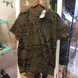 デシグアル(DESIGUAL)の【新品】Desigual 総柄ポロシャツ(ポロシャツ)