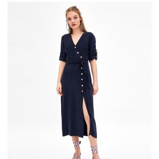 ザラ(ZARA)のZARA ワンピース(ひざ丈ワンピース)