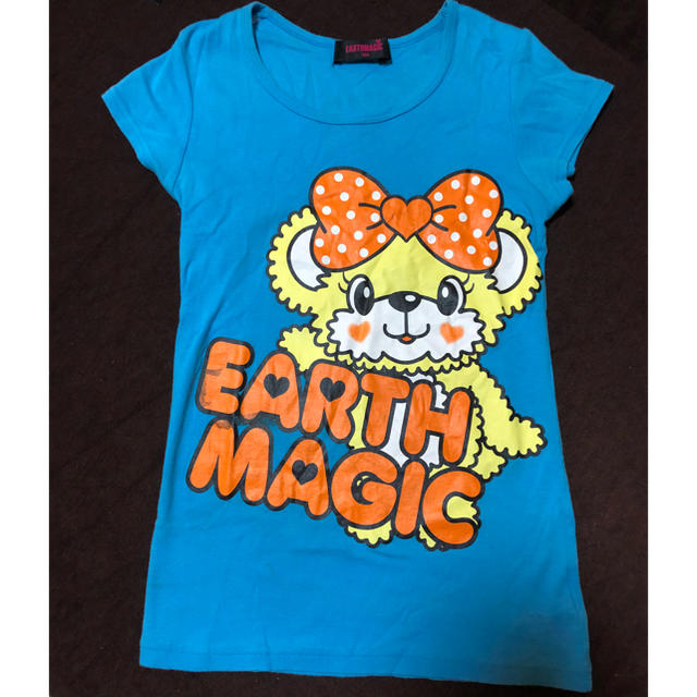 EARTHMAGIC(アースマジック)のアースマジック  150 難あり 値下げ キッズ/ベビー/マタニティのキッズ服女の子用(90cm~)(Tシャツ/カットソー)の商品写真