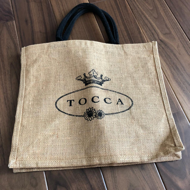 TOCCA - トッカ TOCCA エコバッグ大 ジュート麻の通販 by ふわり's shop｜トッカならラクマ