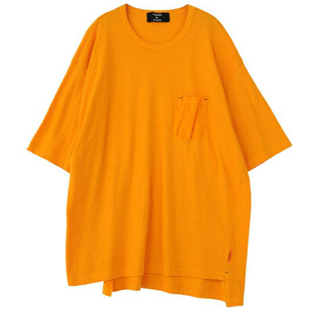 CABANE de ZUCCa(カバンドズッカ)のカバンドズッカ オレンジ Tシャツ カットソー CABANE de ZUCCa メンズのトップス(Tシャツ/カットソー(半袖/袖なし))の商品写真