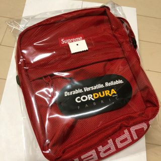 シュプリーム(Supreme)のsupreme Shoulder Bag Red 赤 国内正規品 5月末まで(ショルダーバッグ)