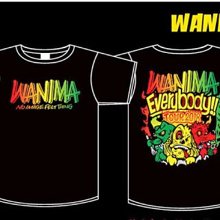 ワニマ(WANIMA)のWANIMA ワニマ ラスタ  新品未開封 ブラック tシャツ サイズM(ミュージシャン)