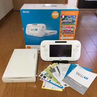 ウィーユー(Wii U)のWiiU 32GB 白 ファミリープレミアムセット (家庭用ゲーム機本体)