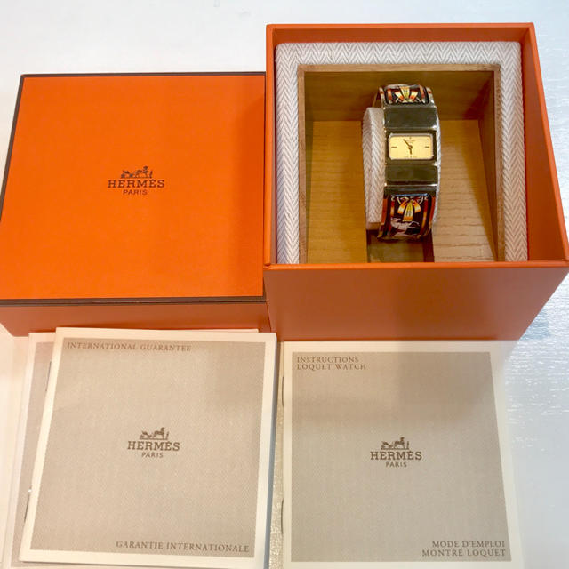 Hermes(エルメス)のエルメス HERMES ロケ レディース時計 美品 激安LO1.100 エマーユ レディースのファッション小物(腕時計)の商品写真