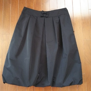ギャラリービスコンティ(GALLERY VISCONTI)の新品 スカート 2 ギャラリービスコンティ バルーン 黒 ブラック セレモニー(ひざ丈スカート)
