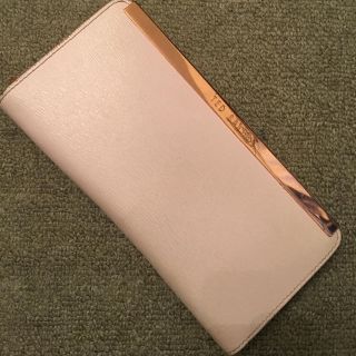 テッドベイカー(TED BAKER)のTED BAKER ピンク長財布(財布)