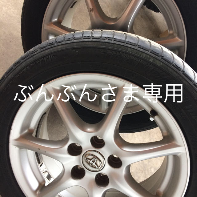 トヨタ - 50系エスティマ純正ホイールタイヤ4本セットの通販 by さこん