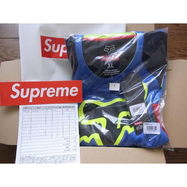 Supreme(シュプリーム)の込み XL Supreme Fox Racing Moto Jersey Top メンズのトップス(ジャージ)の商品写真