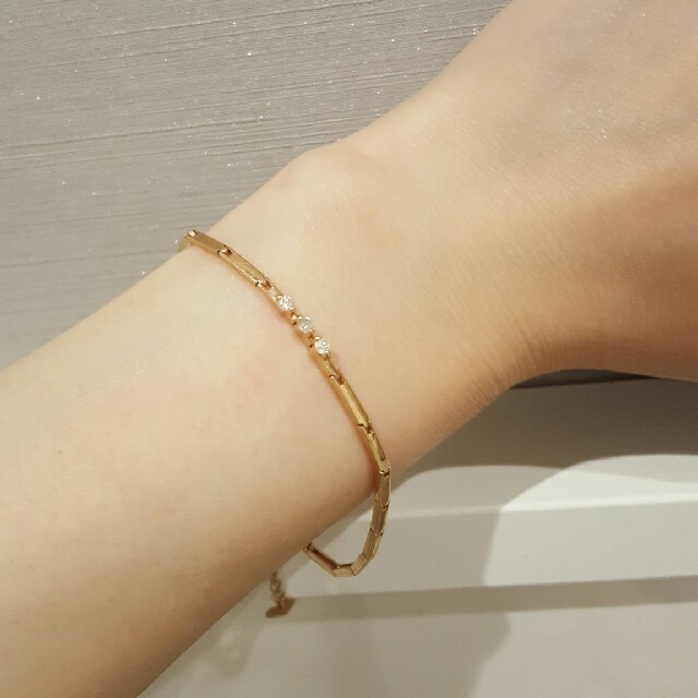 JEWELRY TSUTSUMI(ジュエリーツツミ)の再!!値下げ★TSUTSUMI☆ダイヤモンドブレスレット レディースのアクセサリー(ブレスレット/バングル)の商品写真