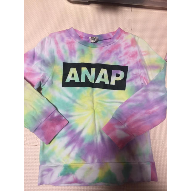 ANAP Kids(アナップキッズ)のANAP トレーナー キッズ/ベビー/マタニティのキッズ服男の子用(90cm~)(Tシャツ/カットソー)の商品写真