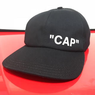 オフホワイト(OFF-WHITE)のOFF-WHITE "CAP" CAP(キャップ)