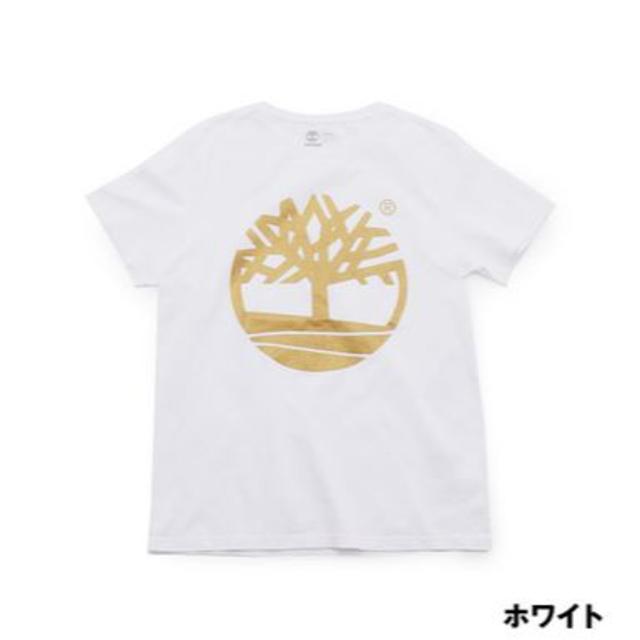 Timberland(ティンバーランド)のティンバーランド timberland 半袖 Tシャツ ホワイト/ゴールド メンズのトップス(Tシャツ/カットソー(半袖/袖なし))の商品写真