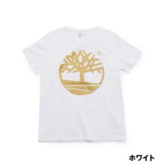 ティンバーランド(Timberland)のティンバーランド timberland 半袖 Tシャツ ホワイト/ゴールド(Tシャツ/カットソー(半袖/袖なし))