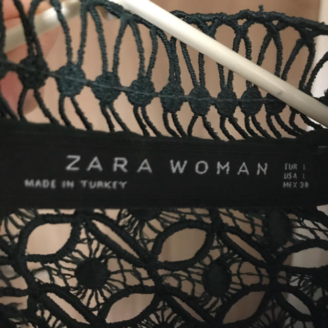 ZARA(ザラ)のZARA レーストップス レディースのトップス(シャツ/ブラウス(半袖/袖なし))の商品写真