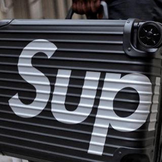 シュプリーム(Supreme)の82L SUPREME RIMOWA 黒 black リモワ(トラベルバッグ/スーツケース)