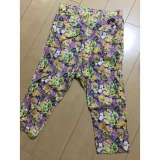 メルシーボークー(mercibeaucoup)のmercibeaucoup メルシーボークー 花柄サルエルパンツ(サルエルパンツ)