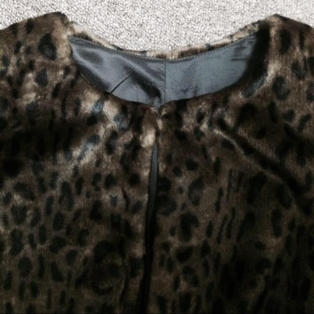 MURUA(ムルーア)のレオパード柄ファーコート レディースのジャケット/アウター(毛皮/ファーコート)の商品写真