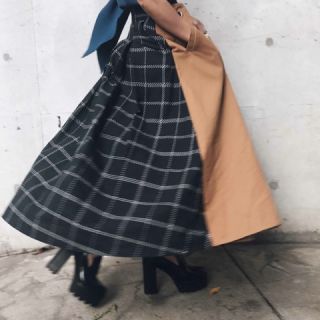 アメリヴィンテージ(Ameri VINTAGE)のみー様♡2WAY ANEMONE FLARE SKIRT(ロングスカート)