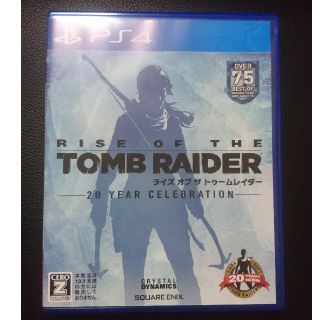 PS4 トゥームレイダー TOMB RAIDER 美品(家庭用ゲームソフト)