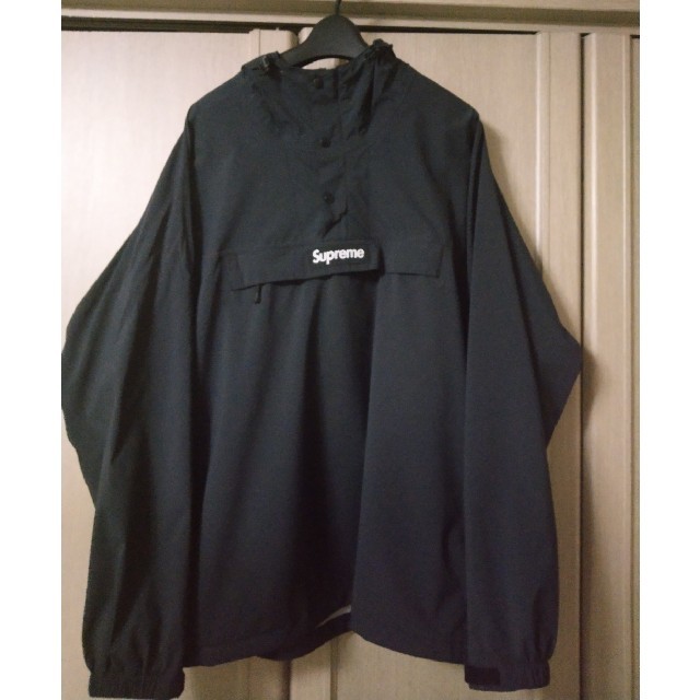 Supreme Taped Seam Anorak M Black シュプリーム