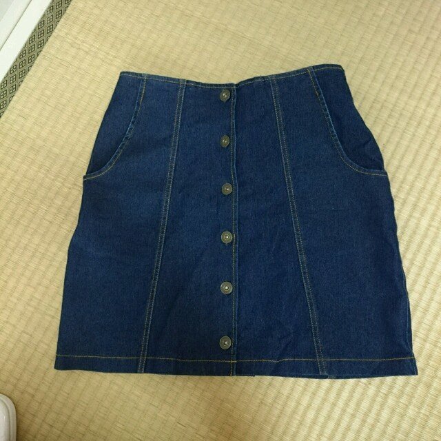 heather(ヘザー)のヘザー●デニムタイト レディースのスカート(ミニスカート)の商品写真