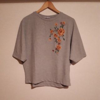 ザラ(ZARA)のZARA 刺繍プルオーバー(トレーナー/スウェット)