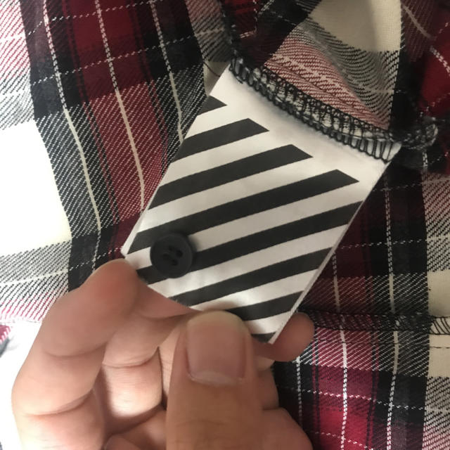 Off-White チェックシャツ 15ss ネルシャツ