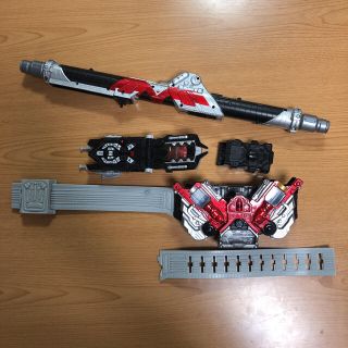 バンダイ(BANDAI)の仮面ライダーダブル ベルト 武器 ケータイ メモリ17個(特撮)
