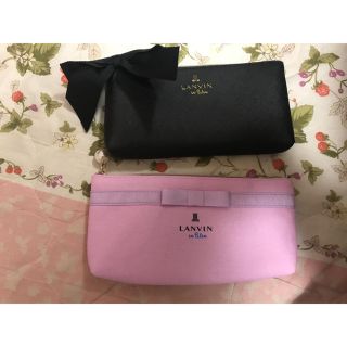 ランバンオンブルー(LANVIN en Bleu)の♡ランバンオンブルー付録ポーチ2つセット♡(ポーチ)