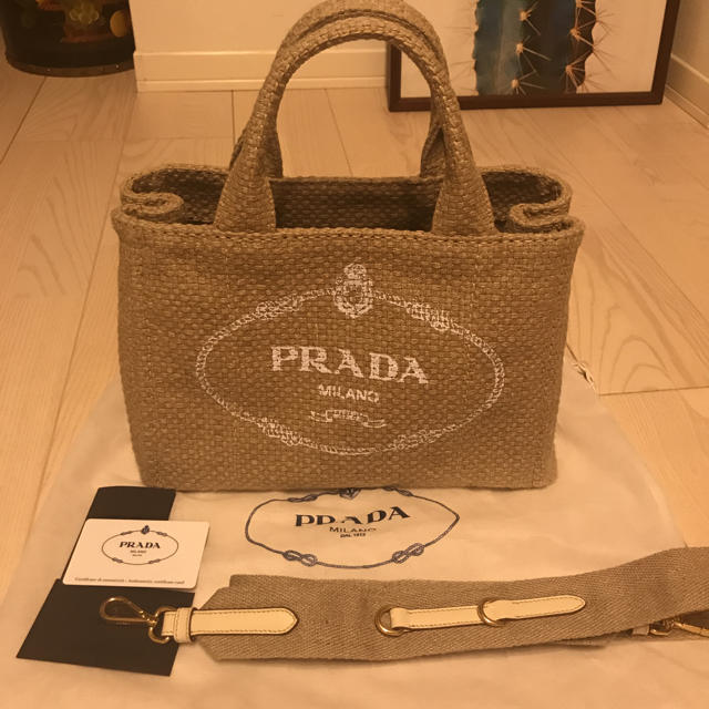 PRADA(プラダ)のプラダ  カナパ レディースのバッグ(ハンドバッグ)の商品写真