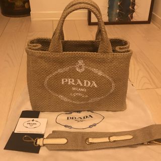 プラダ(PRADA)のプラダ  カナパ(ハンドバッグ)