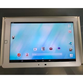 エヌティティドコモ(NTTdocomo)の美品 アローズタブレット 富士通 ArrowsF-02F 64GB docomo(タブレット)