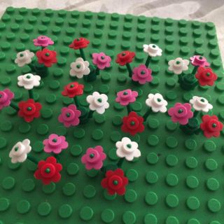 レゴ(Lego)の値下げしました レゴ LEGO お花 10個セット(積み木/ブロック)