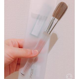 クリニーク(CLINIQUE)の【クリニーク/新品】ブラッシュブラシ(その他)