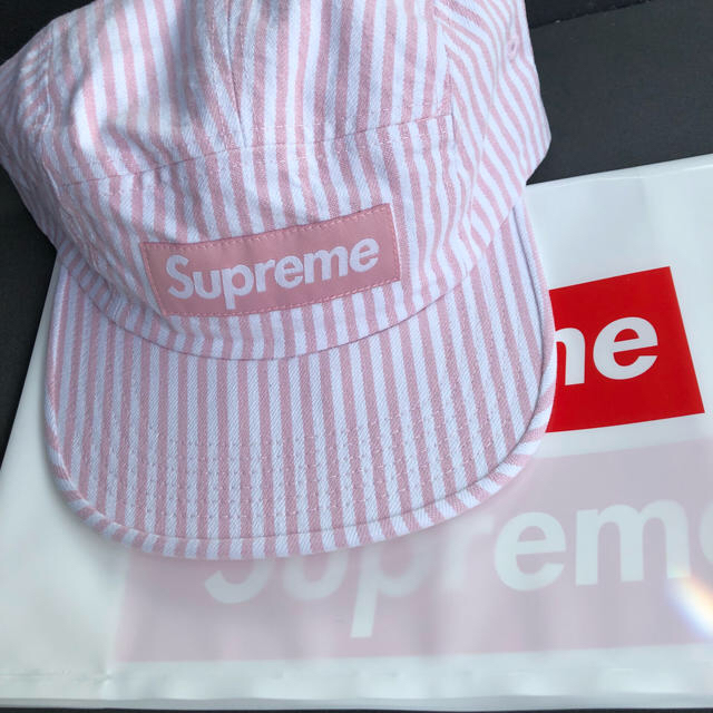 帽子Supreme Denim campcapピンク