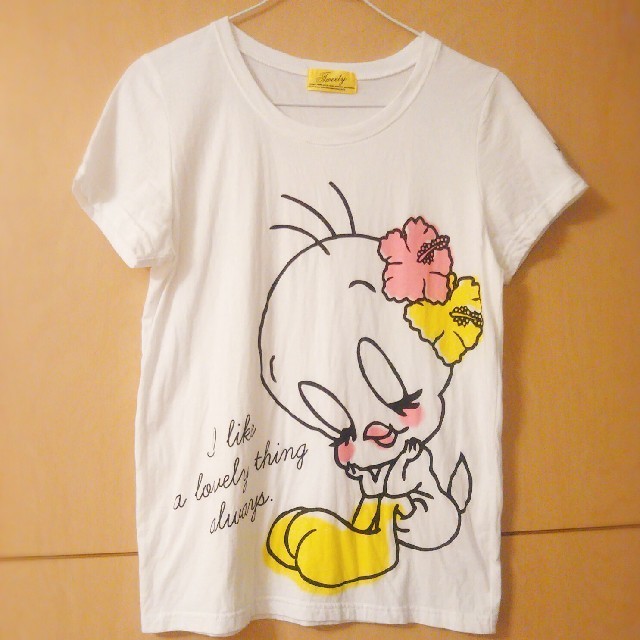 ★SALE★Tシャツ トゥウィーティー Tweety レディースのトップス(Tシャツ(半袖/袖なし))の商品写真