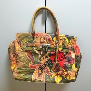 ヴィヴィアンウエストウッド(Vivienne Westwood)のヴィヴィアンウエストウッド アイアムノットアテロリストバーキンバッグ(トートバッグ)