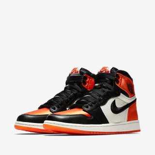 ナイキ(NIKE)のWMNS NIKE Air Jordan1 HIGH OG SL SATIN(スニーカー)