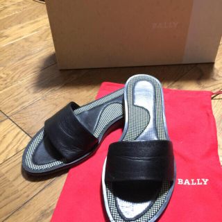 バリー(Bally)のB AＬＬＹ☆バリー  サンダル ギンガムチェック22㎝、22.5㎝(サンダル)