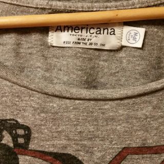 アメリカーナ(AMERICANA)のAmericana(Tシャツ(半袖/袖なし))