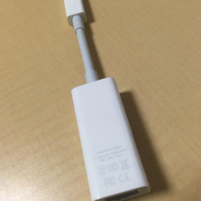 Apple(アップル)のApple A1433 Thunderbolt ギガビット Ethernet  スマホ/家電/カメラのPC/タブレット(PCパーツ)の商品写真