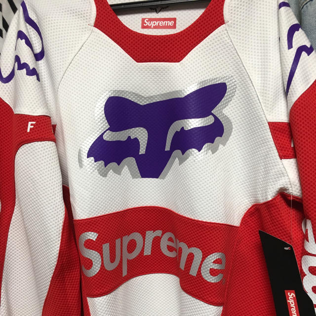 Supreme - supreme fox racing moto jersey topの通販 by スナフキン's shop｜シュプリームならラクマ