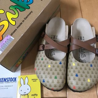 ビルケンシュトック(BIRKENSTOCK)の未使用 ビリケンシュトック ミッフィー 24.5cm(サンダル)