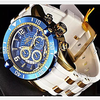 インビクタ(INVICTA)の飛龍様専用Invicta PRO DIVER ブルー&ホワイト(定価9万)(腕時計(アナログ))
