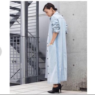 ALEXA DENIM LONG COAT