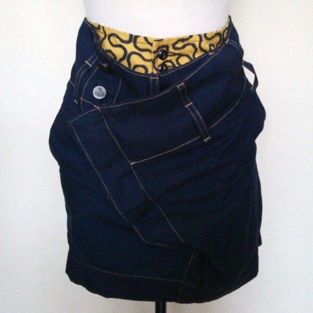 Vivienne Westwood(ヴィヴィアンウエストウッド)のなしこ様お取置 leeコラボスカート レディースのスカート(ひざ丈スカート)の商品写真
