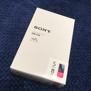 ソニー(SONY)の新品 sony NW-S14 ウォークマン(ポータブルプレーヤー)