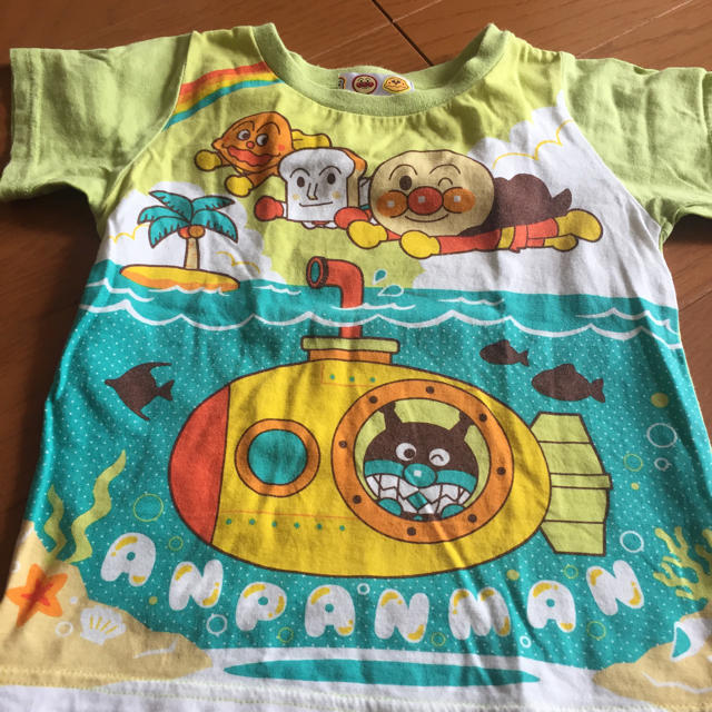 アンパンマン(アンパンマン)のアンパンマン 90 2枚セット キッズ/ベビー/マタニティのキッズ服男の子用(90cm~)(Tシャツ/カットソー)の商品写真